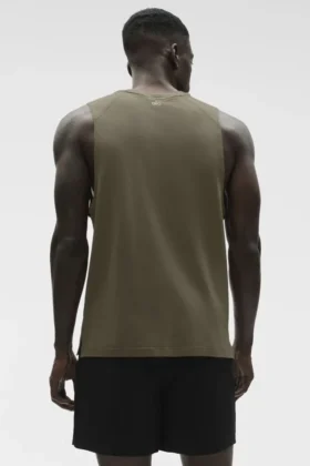 Canotte Alo Vapor Muscle – Olive Tree
