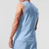 Canotte Alo Vapor Muscle - Seashell Blue