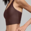 Canotte avec soutien-gorge intégré Airlift Super Sleek - Brownstone