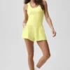 Canotte avec soutien-gorge intégré Alo Softsculpt No Nonsense - Sunshine
