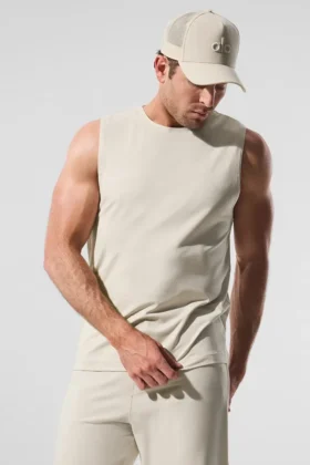 Canotte Conquer Muscle - Bianco osso