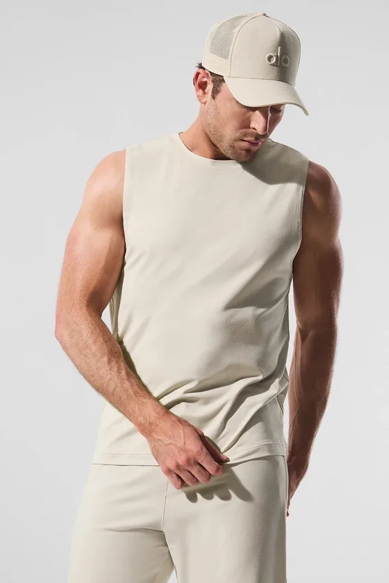 Canotte Conquer Muscle - Bianco osso
