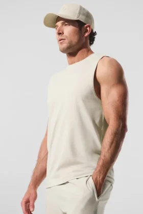 Canotte Conquer Muscle – Bianco osso