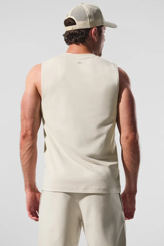 Canotte Conquer Muscle - Bianco osso