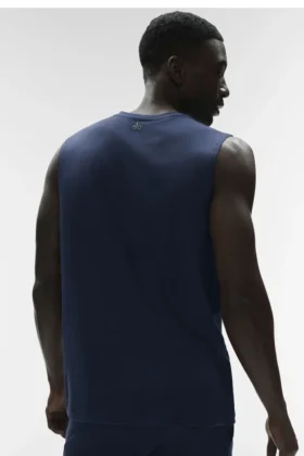 Canotte Conquer Muscle – Blu navy