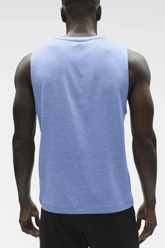 Canotte Conquer Muscle - Blu Provenza melange