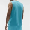 Canotte Conquer Muscle - Blue Breeze