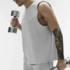 Canotte Conquer Muscle - Grigio melange atletico