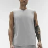 Canotte Conquer Muscle - Grigio melange atletico