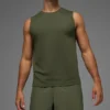 Canotte Conquer Muscle - Verde oliva