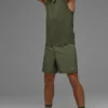Canotte Conquer Muscle - Verde oliva