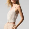 Canotte en cashmere transparent - Avorio