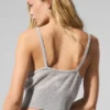 Canotte en cashmere transparent - Grigio melange atletico