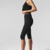 Canotte en cashmere transparent - Noir