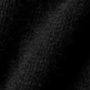 Canotte en cashmere transparent - Noir