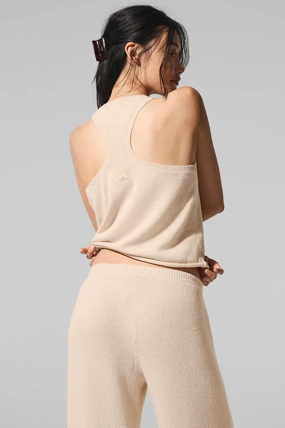 Canotte Henley Supernatural Sweater - Macadamia