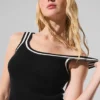 Canotte in maglia Tennis Club Sweater - Nero/Avorio