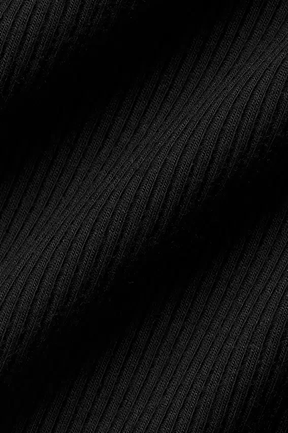 Canotte Prosper a costine - Nero