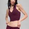 Canotte Real Bra con reggiseno integrato Airbrush - Burgundy