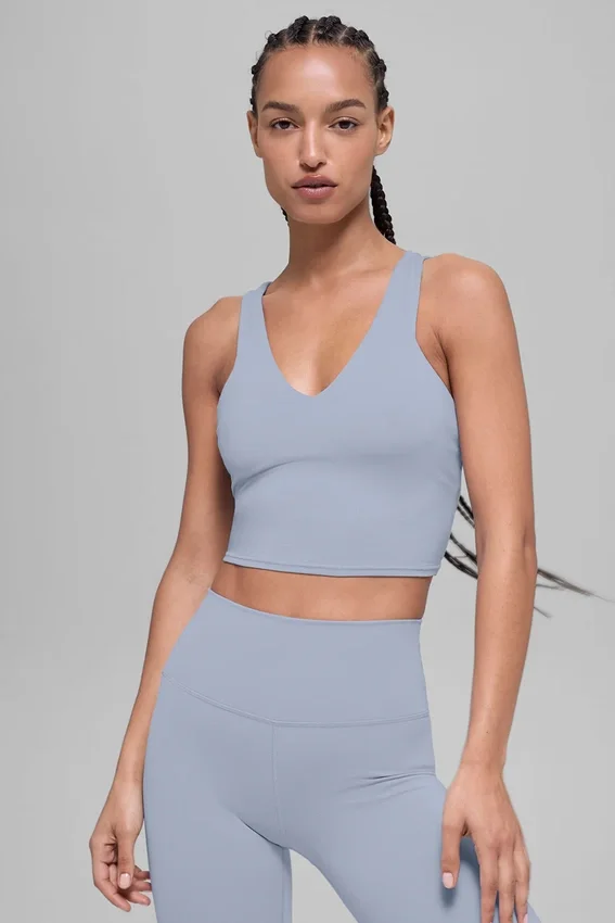 Canotte Real Bra con reggiseno integrato Airbrush - Winter Frost