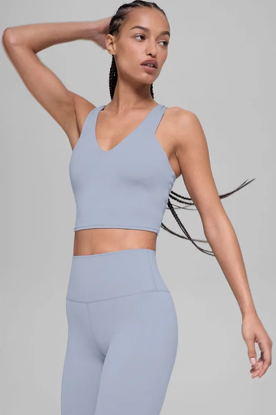 Canotte Real Bra con reggiseno integrato Airbrush - Winter Frost