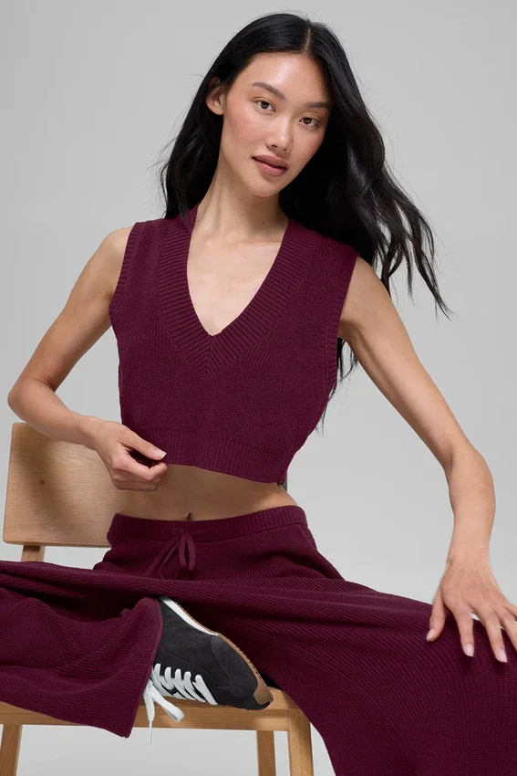 Canotte Supernatural Sweater - Borgogna