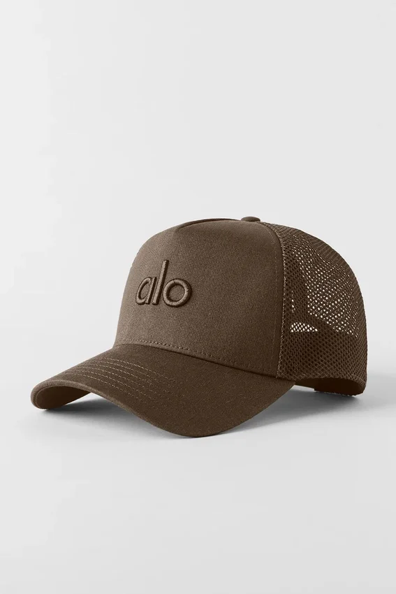 Cappellino da camionista District - Espresso