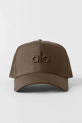 Cappellino da camionista District – Espresso