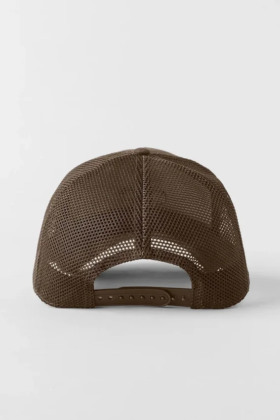 Cappellino da camionista District - Espresso