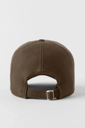 Cappellino da camionista District in misto lana – Espresso