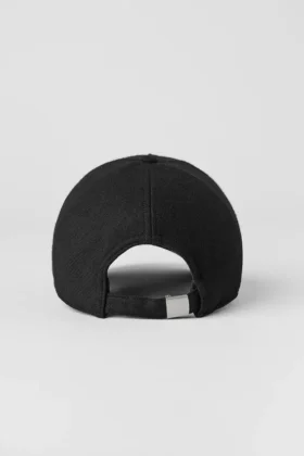 Cappellino da camionista District in misto lana – Nero