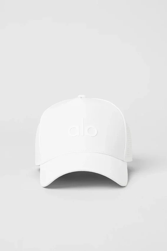 Cappellino da camionista Performance District - Bianco