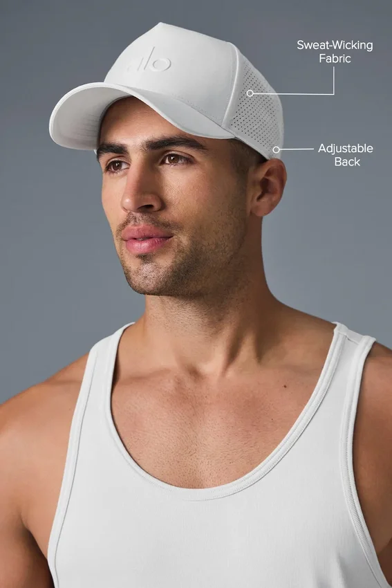 Cappellino da camionista Performance District - Bianco