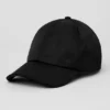 Cappellino da tempo libero in raso - Nero