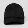 Cappellino da tempo libero in raso - Nero