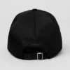 Cappellino da tempo libero in raso - Nero