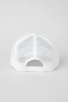 Cappellino District Trucker – Bianco/Bianco