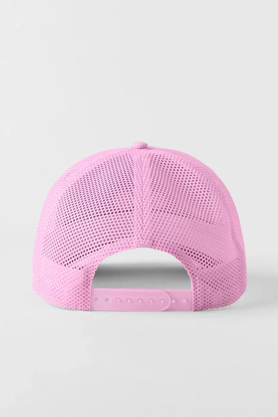 Cappellino District Trucker - Rosa Cuore Caramellato