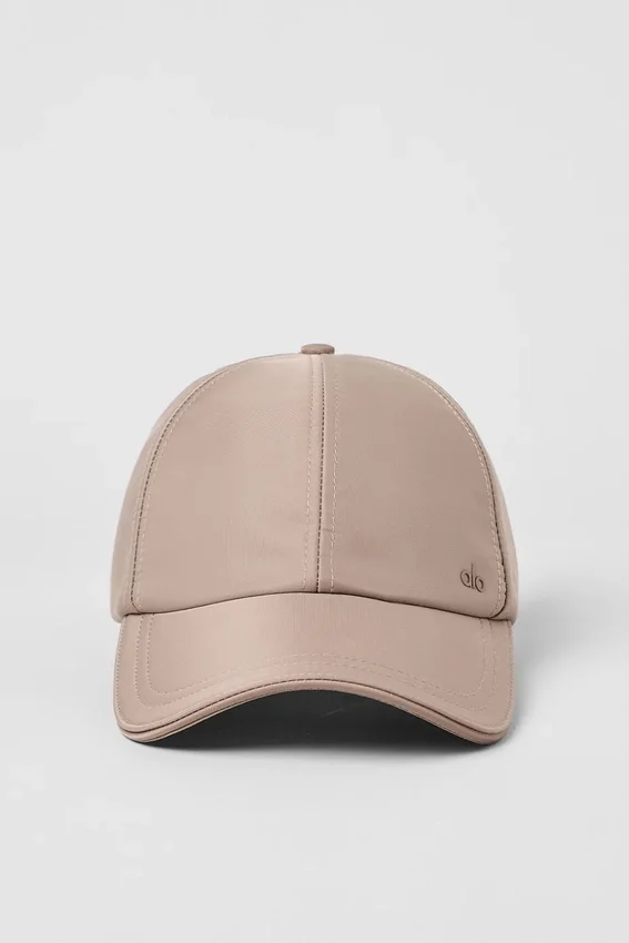 Cappellino in raso Off-Duty - Raso color taupe