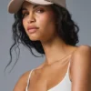 Cappellino in raso Off-Duty - Raso color taupe
