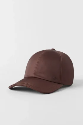 Cappellino Off-Duty in raso - Brownstone