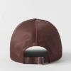 Cappellino Off-Duty in raso - Brownstone