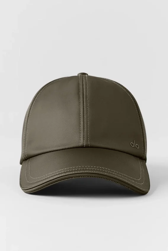 Cappellino Off-Duty in raso - Verde oliva