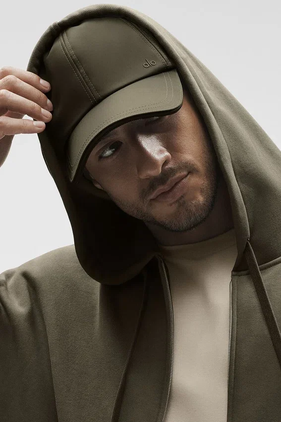 Cappellino Off-Duty in raso - Verde oliva