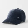 Cappellino Off-Duty in velluto - Blu navy