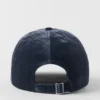 Cappellino Off-Duty in velluto - Blu navy