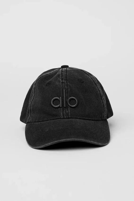 Cappellino Off-Duty lavato - Nero vintage