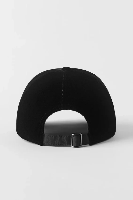 Cappellino Velvet Off-Duty - Nero
