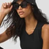 Cappello a cloche in maglia denim - Nero/Antracite