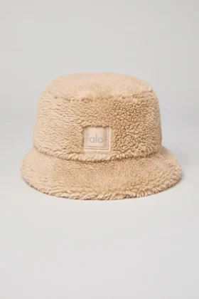 Cappello a secchiello Foxy Sherpa - Cammello